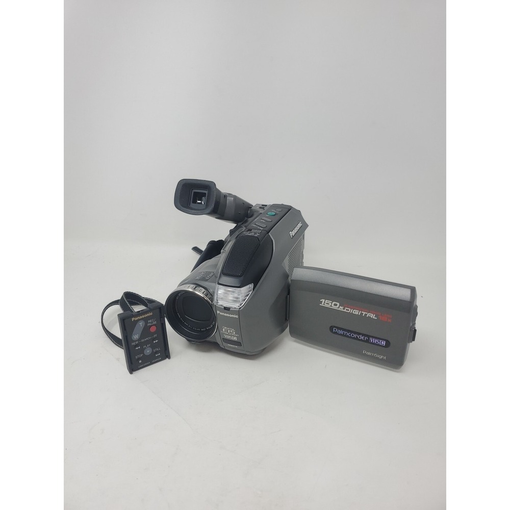 Panasonic PV-L650D Palmsight VHS-C Analog Camera Camcorder Palmcorder UNTESTED